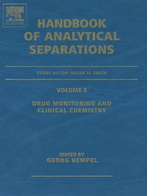 cover image of Drug Monitoring and Clinical Chemistry